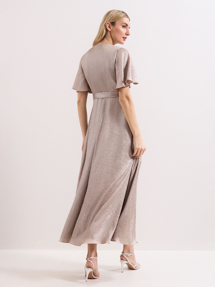 phase eight metallic dress Libby Metallic Jersey Maxi Dress