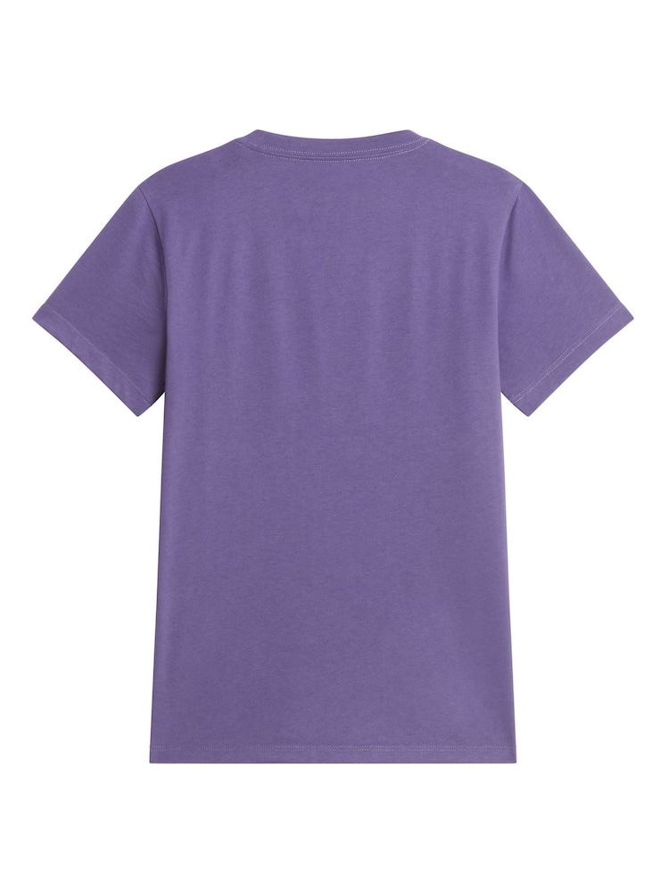 The North Face Purple Evolution Simple Dome Slim Fit T-Shirt - Image 5 of 5