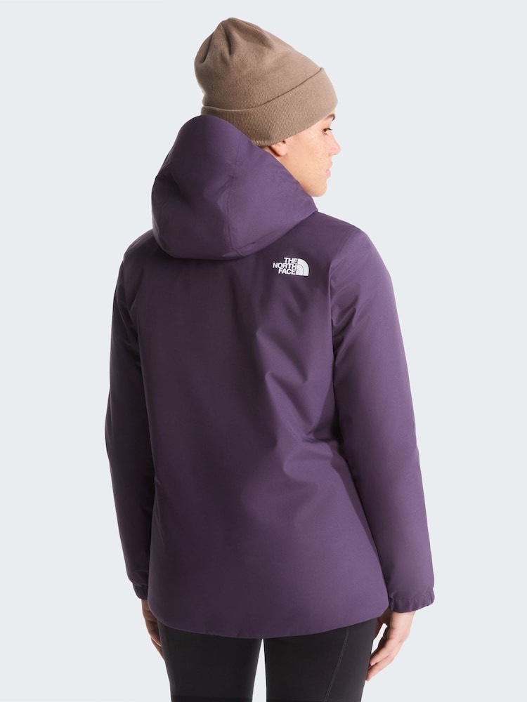 Lila - The North Face Quest Mono Insulated na Jacket na Pang-ulan - Larawan 2 ng 6