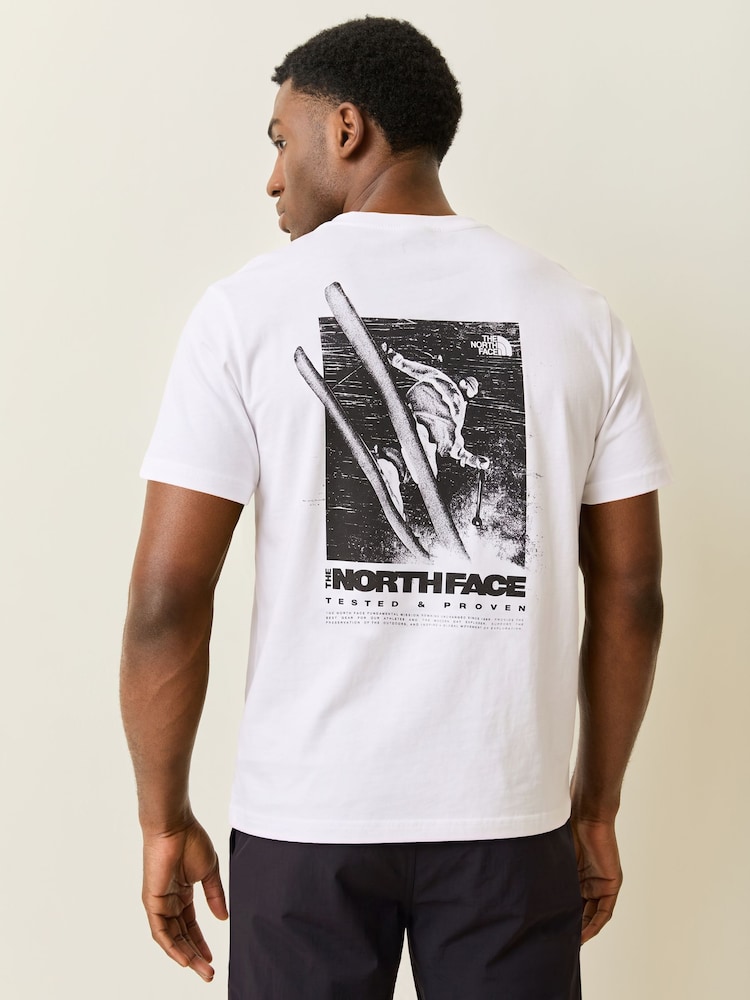 The North Face White Tested And Proven Back Graphic T-Shirt - Image 2 of 5