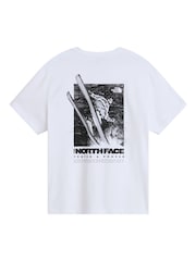 The North Face White Tested And Proven Back Graphic T-Shirt - Image 5 of 5
