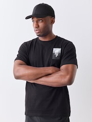The North Face Black Back Graphic Relaxed T-Shirt - Image 2 of 5