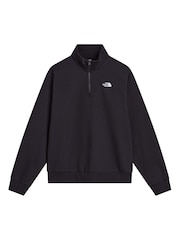 Itim - The North Face Simple Dome Zip Sweat Top - Larawan 4 ng 5