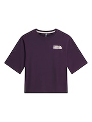The North Face Purple Retro Trail Back Graphic Boxy T-Shirt - Image 5 of 5
