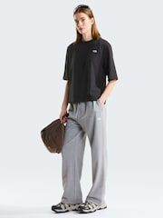 黑色 - The North Face Essential Simple Dome Boxy Relaxed T-Shirt - 5的图像3｝