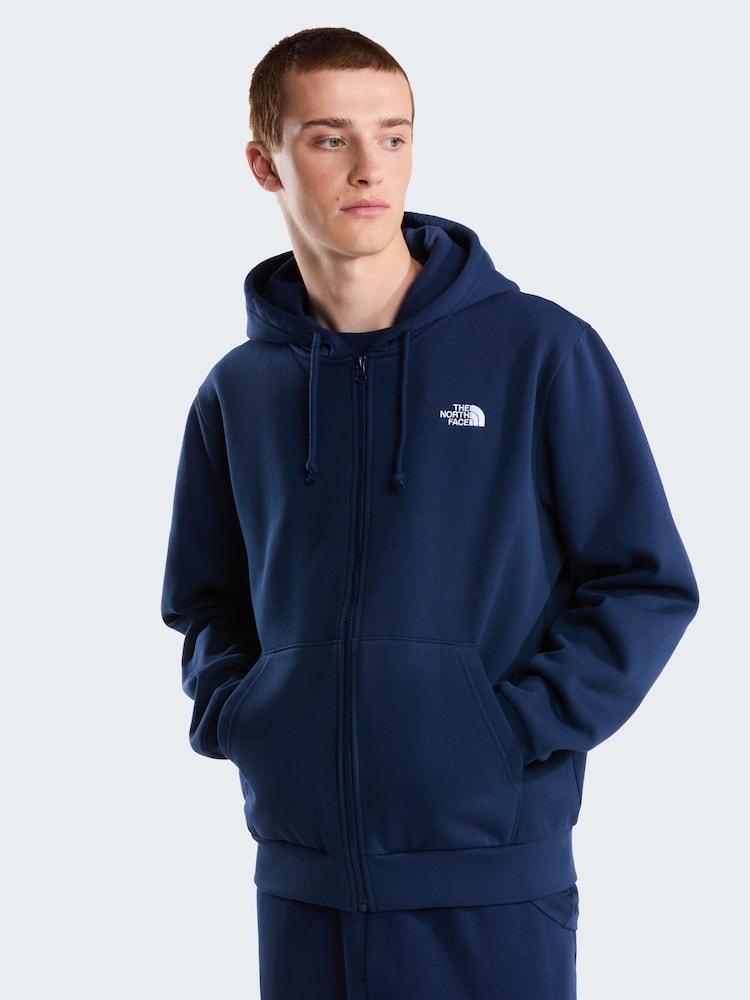 The North Face Blue Evolution Simple Dome Full Zip Hoodie - Image 1 of 6