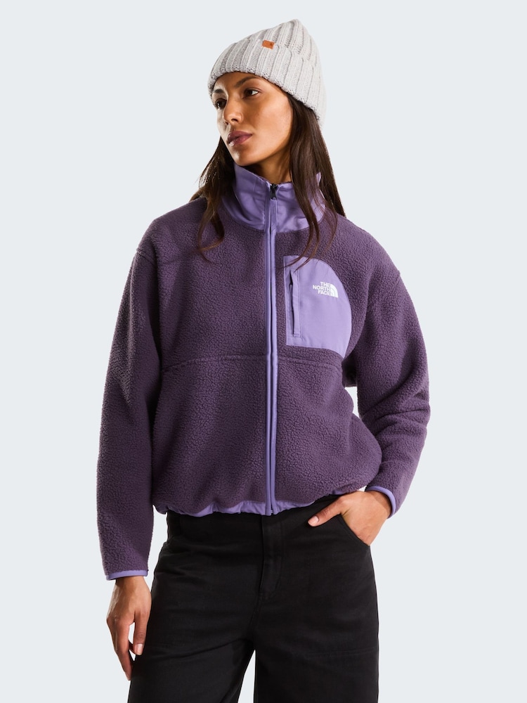 The North Face Purple Yumiori Off Peak Full Zip Fleece Jacket - Image 1 of 6 The North Face Purple Yumiori Off Peak Full Zip Fleece Jacket - Image 1 of 6