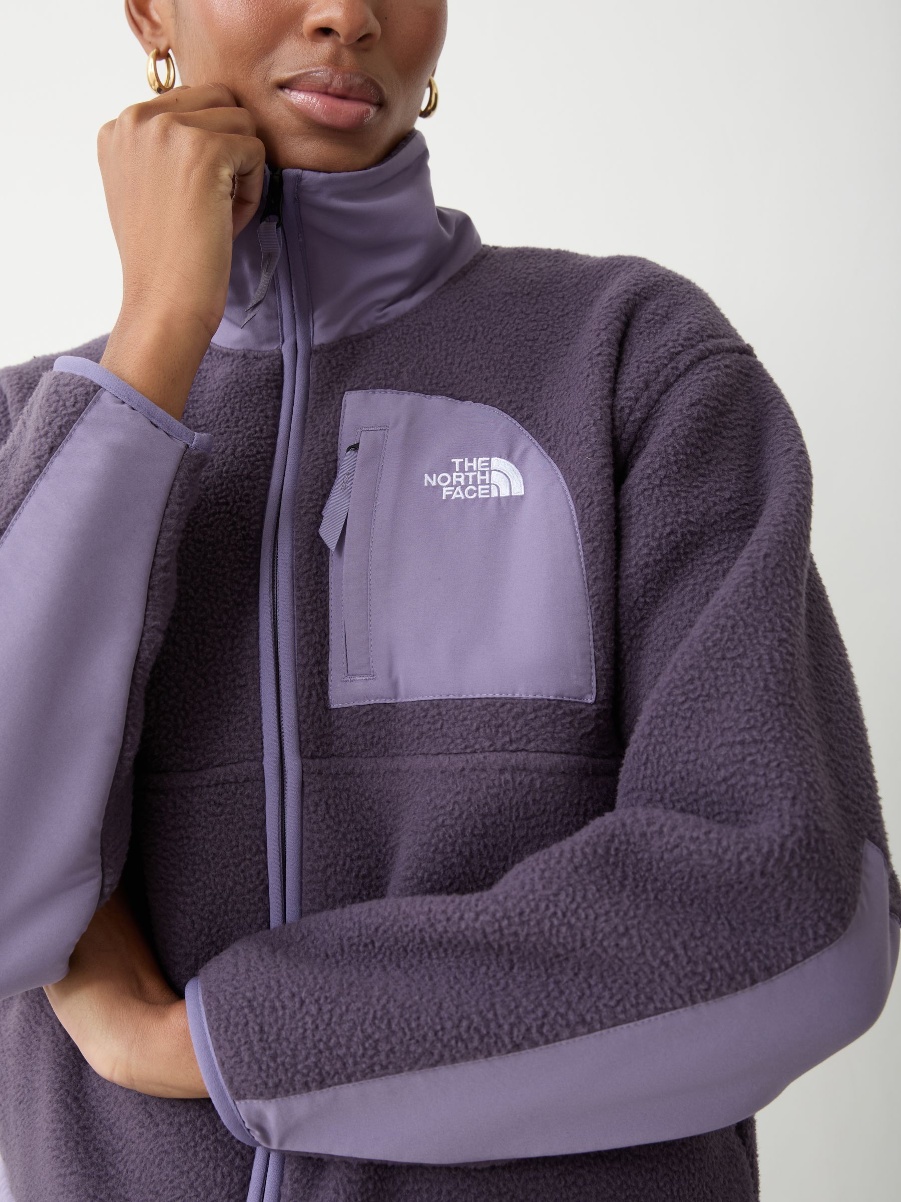 Buy The North Face Purple Yumiori Off Peak Full Zip Fleece Jacket