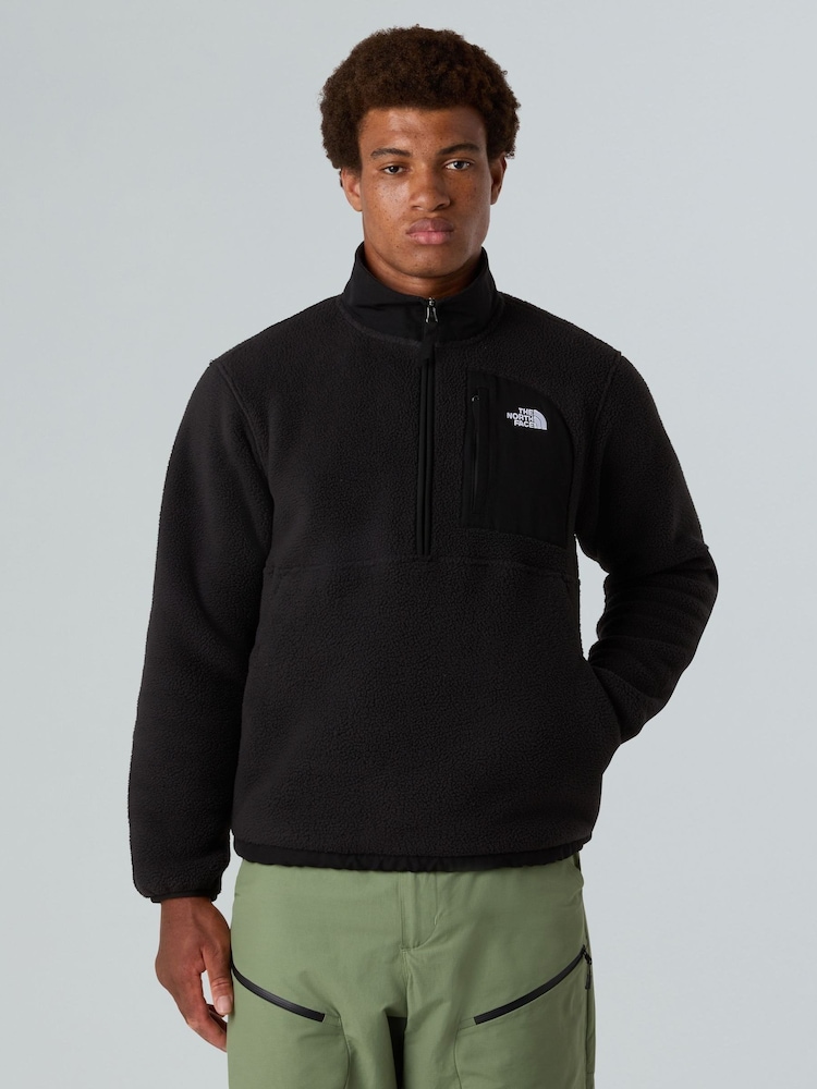 The North Face Black Yumiori Off Peak Zip Fleece - Image 1 of 5 The North Face Black Yumiori Off Peak Zip Fleece - Image 1 of 5
