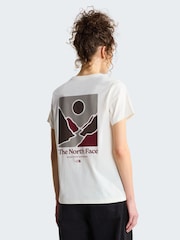 The North Face White Monte Back Graphic Regular T-Shirt - Image 1 of 5