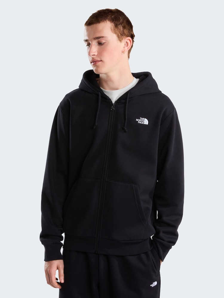 The North Face Black Evolution Simple Dome Full Zip Hoodie - Image 1 of 6