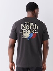 The North Face Grey Retro Back Graphic T-Shirt - Image 1 of 5