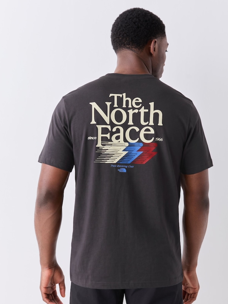 The North Face Grey Retro Back Graphic T-Shirt - Image 1 of 5