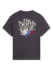 The North Face Grey Retro Back Graphic T-Shirt - Image 4 of 5