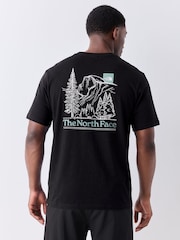 The North Face Black Back Graphic Regular T-Shirt - Image 1 of 5