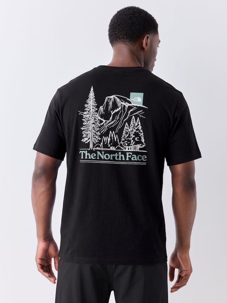 The North Face Black Back Graphic Regular T-Shirt - Image 1 of 5