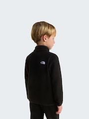 Crno - The North Face Kids Glacier 1/4 Zip Fleece & Joggers Set - Slika 3 od 5