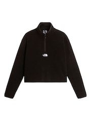 The North Face Black Novelty Logo Glacier 1/4 Zip Fleece - Image 4 of 5