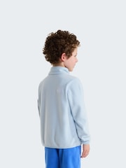 Plavo - The North Face Kids Glacier 1/4 Zip Fleece & Joggers Set - Slika 3 od 5