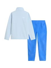 Plavo - The North Face Kids Glacier 1/4 Zip Fleece & Joggers Set - Slika 5 od 5