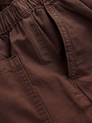 Chocolate Brown Barrel Pullon Trousers (3-16yrs) - Image 7 of 8