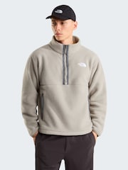 Gris - Forro polar con cremallera 1/4 Fleeski de The North Face - Imagen 1 de 3