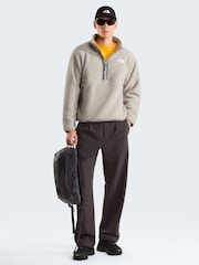 Gris - Forro polar con cremallera 1/4 Fleeski de The North Face - Imagen 3 de 3