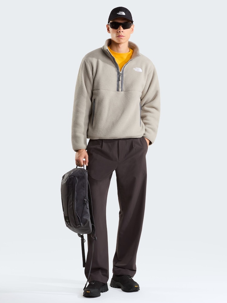 Gris - Forro polar con cremallera 1/4 Fleeski de The North Face - Imagen 3 de 3
