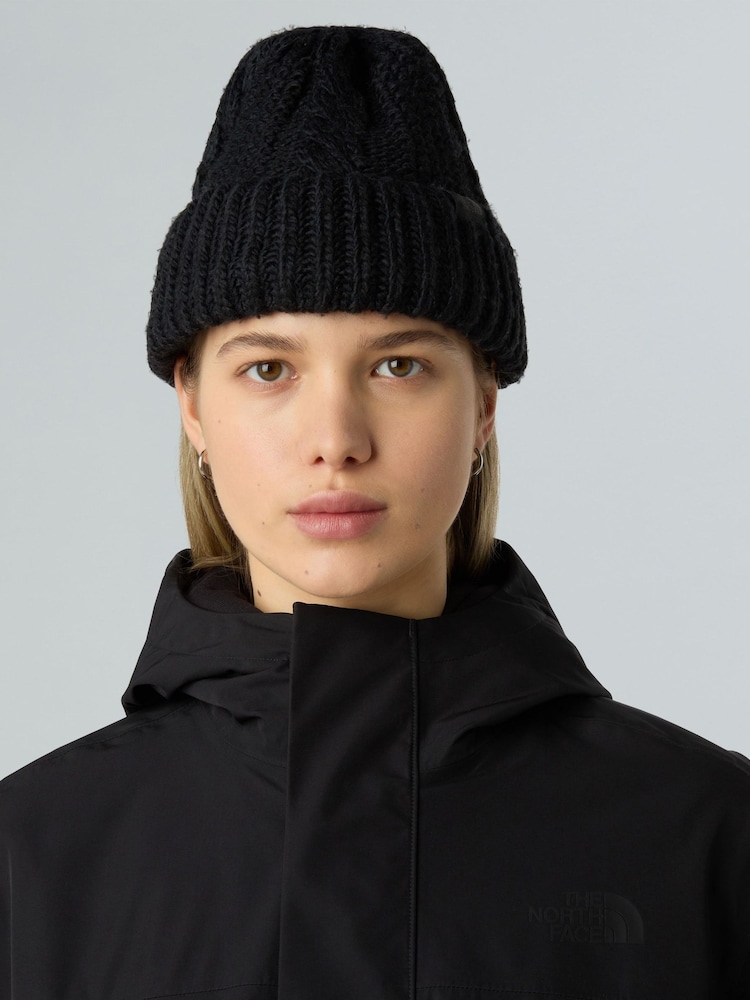 The North Face Black Oh Mega Beanie - Image 1 of 3