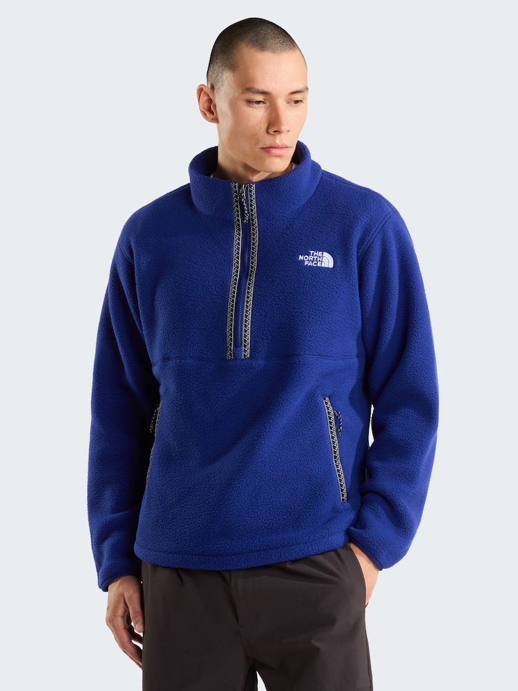Azul - Forro polar con cremallera 1/4 Fleeski de The North Face - Imagen 1 de 3