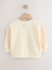 Cream Little Dancer Crew Neck Sweatshirt (3mths-7yrs) - Image 6 of 8