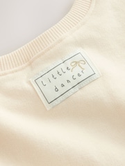 Cream Little Dancer Crew Neck Sweatshirt (3mths-7yrs) - Image 7 of 8