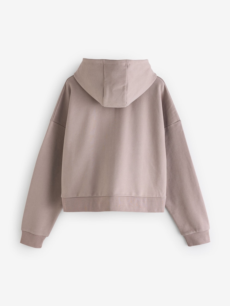 Montirex Brown Form Full Zip Hoodie - Image 2 of 4