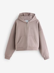 Montirex Brown Form Full Zip Hoodie - Image 5 of 8