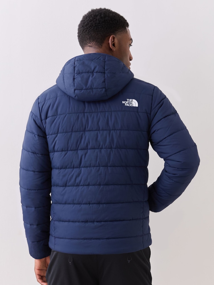 The North Face Blue Aconcagua Hooded Puffer Jacket - Image 2 of 5
