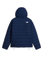 The North Face Blue Aconcagua Hooded Puffer Jacket - Image 5 of 5