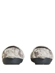 The North Face Grey Thermoball Traction Printed Mule Slippers - Image 2 of 4
