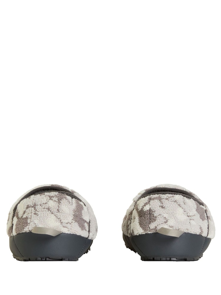 The North Face Grey Thermoball Traction Printed Mule Slippers - Image 2 of 4