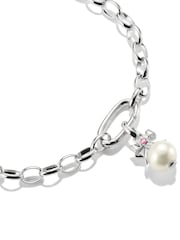 Thomas Sabo White Pearl With Bow Charm Pendant - Image 2 of 4