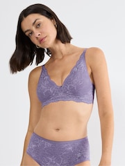 Triumph Purple Amourette Charm - Non-wired Bra - Image 1 of 5