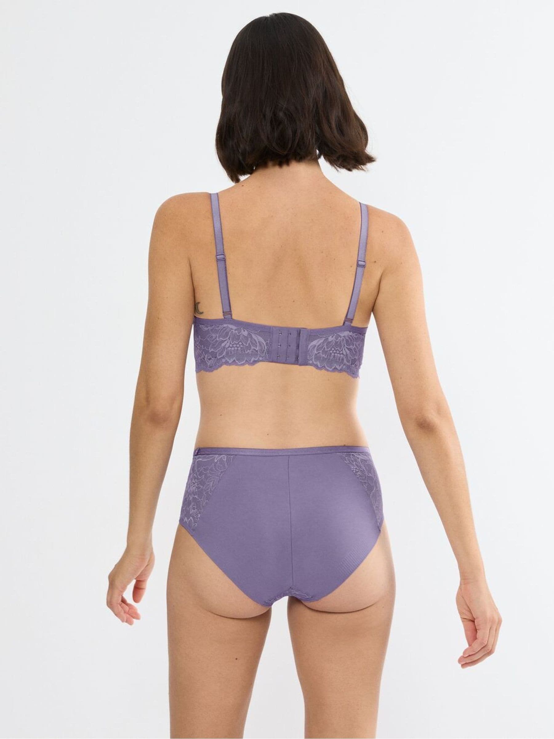 Buy Triumph Purple Non Wired Amourette Charm Bra from Next USA
