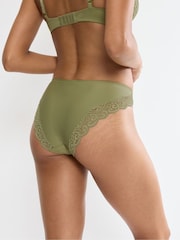 Triumph Green High Leg Amourette Maxi Knickers - Image 4 of 5