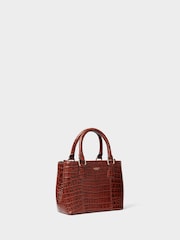 بني - بني - حقيبة جلد صغيرة تشكيلة The Adaline من Osprey London - صورة 2 من 6