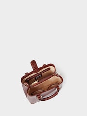 بني - بني - حقيبة جلد صغيرة تشكيلة The Adaline من Osprey London - صورة 5 من 6