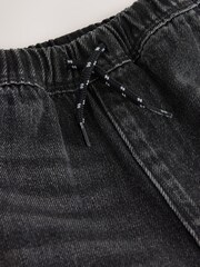 Grey Checkeboard Side Stripe Wide Fit Jeans (3mths-7yrs) - Image 4 of 4