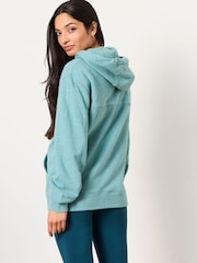 FatFace Freya Green Marl Overhead Hoodie - Image 2 of 7