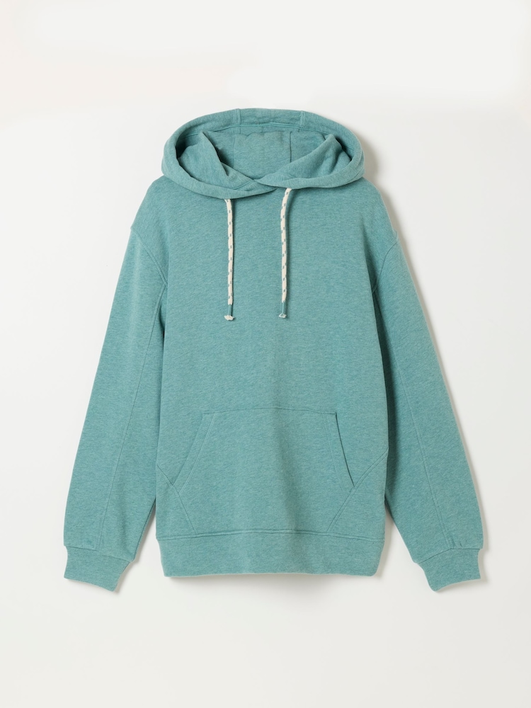FatFace Freya Green Marl Overhead Hoodie - Image 7 of 7