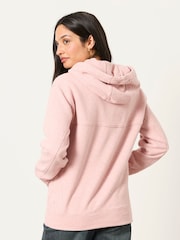 FatFace Freya Rose Pink Marl Overhead Hoodie - Image 2 of 7