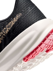 Black ընձառյուծ - Nike Run Defy ճանապարհային վազքի մարզակոշիկներ - Պատկեր 11 11-ից