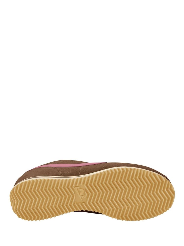 Nike Brown Pink Cortez Trainers - Image 4 of 4 Nike Brown Pink Cortez Trainers - Image 4 of 4